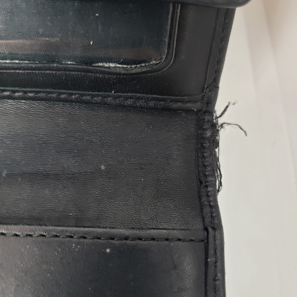 COACH Signature Stripe Black Full Size Ladies Wallet - Picture 13 of 13